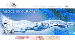 Desktop Screenshot of beautypharma-co.com